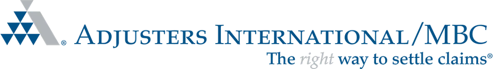 Adjusters International/MBC logo